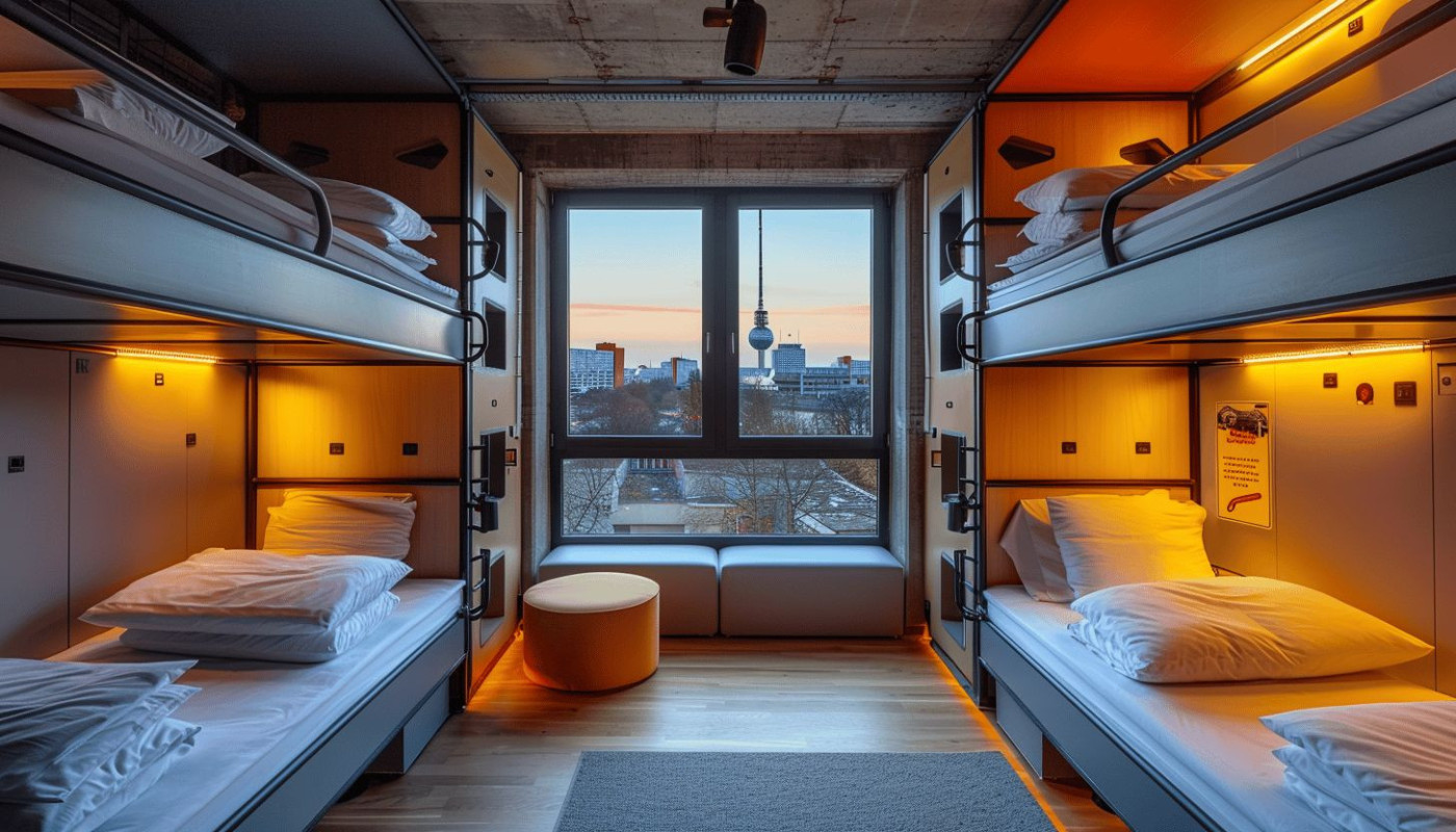 Auberges de jeunesse design a Berlin ou dormir tendance et pas cher