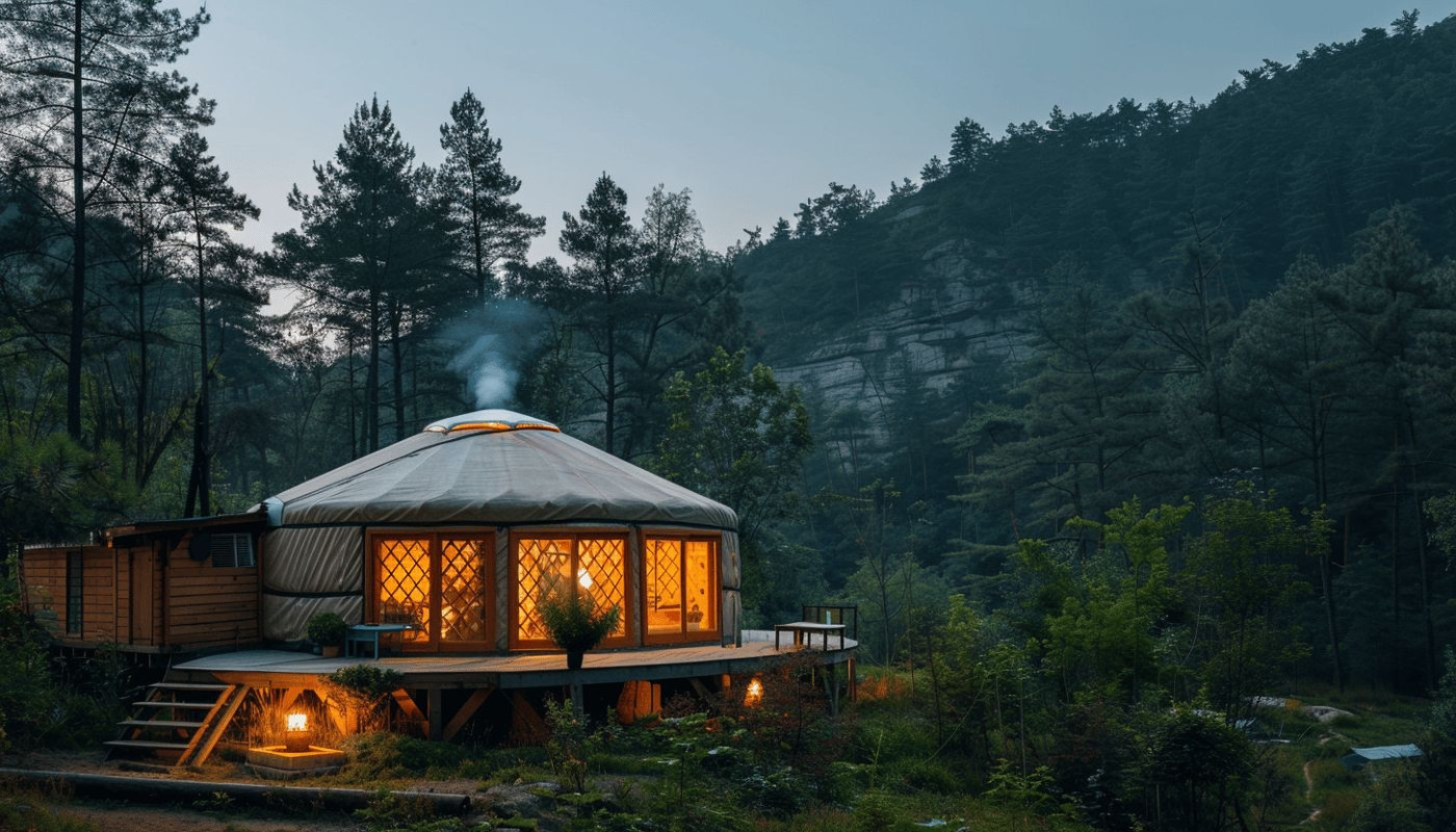 Nuits atypiques comment trouver des yourtes confortables en milieu naturel